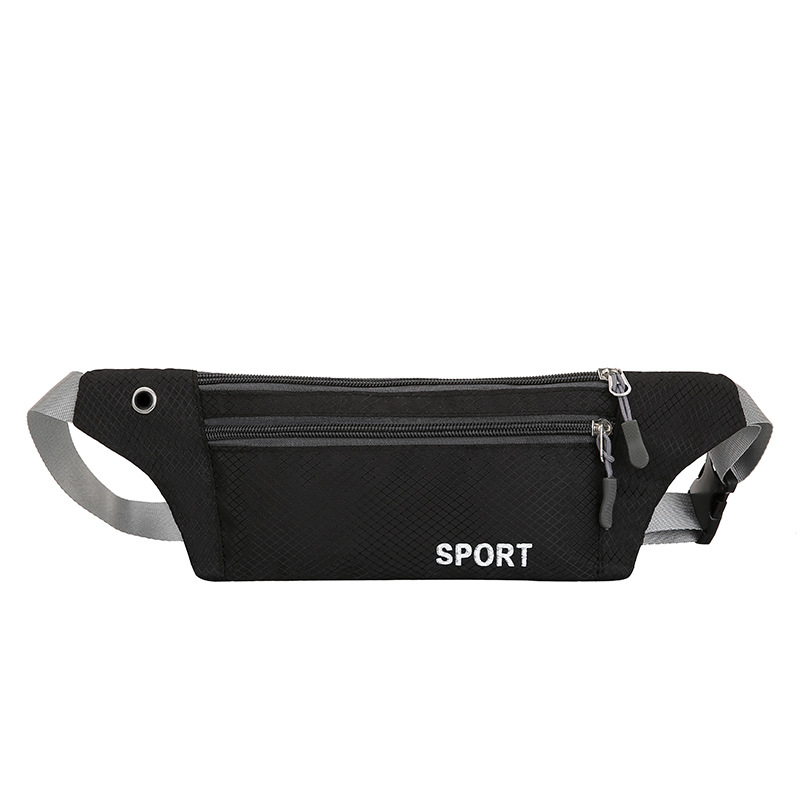Running Belt Waist - Riñonera de nailon multifunción para hombre