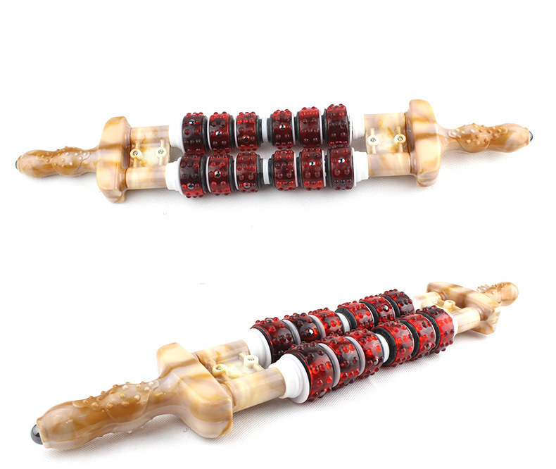 Muscle Roller Stick - Palo de masaje magnético para Yoga,
