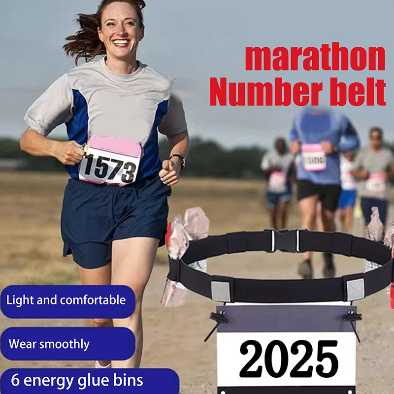 Running Belt Waist - Riñonera con número de carrera para