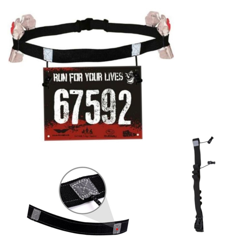 Running Gear Motor - Riñonera con número de carrera para