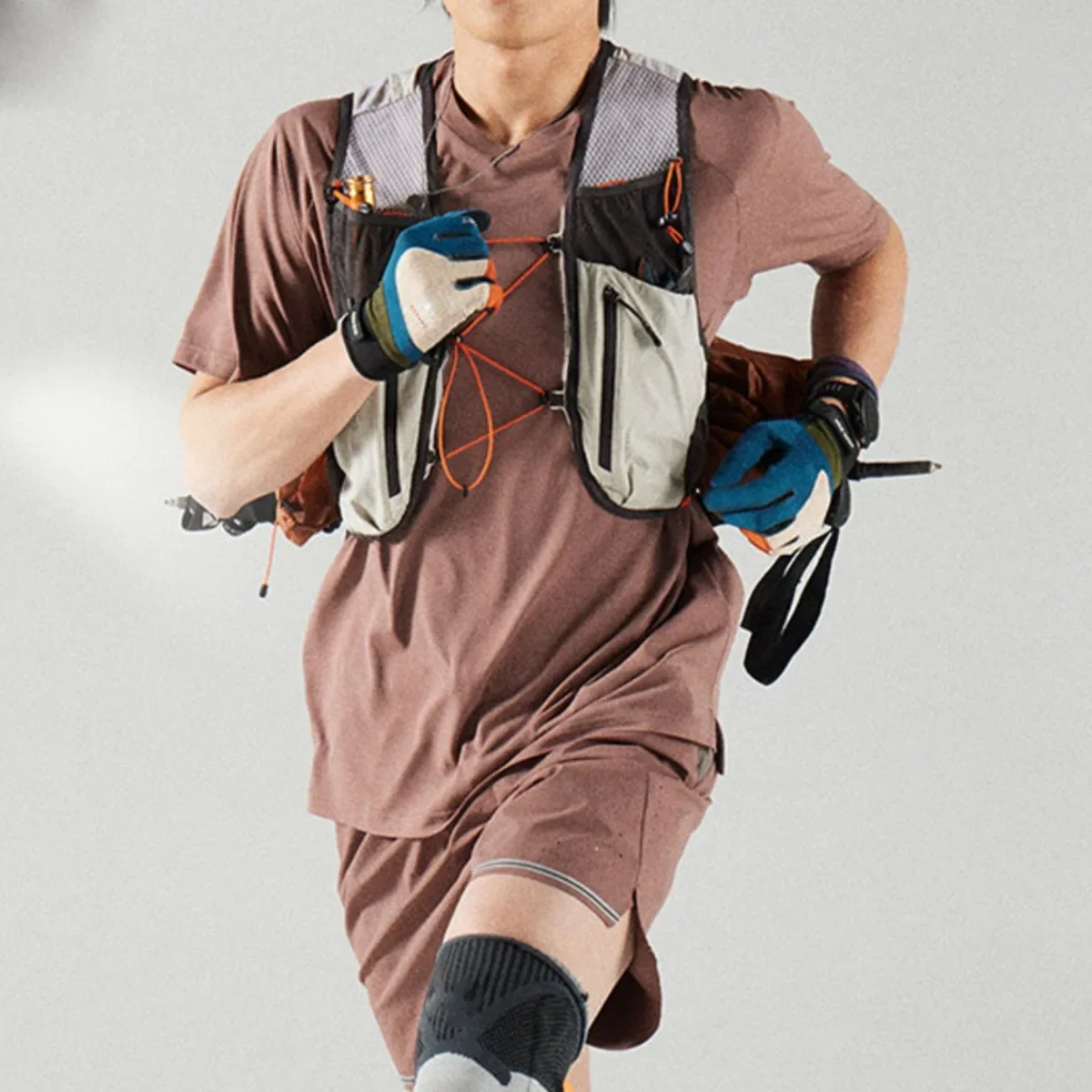 Running Hydration Vest - Chaleco Ligero Multifuncional para Senderismo al