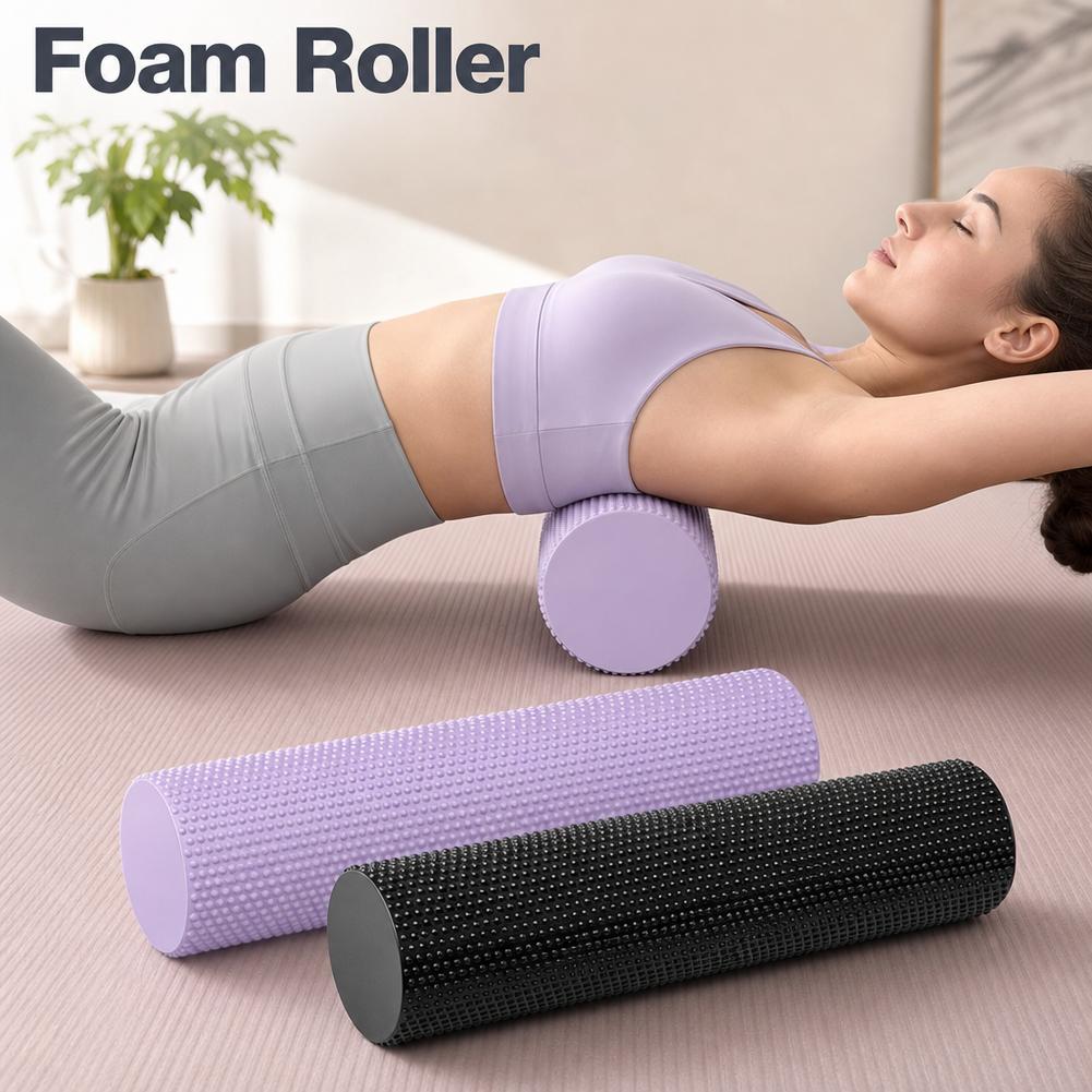 Muscle Roller Stick - Rodillo de Espuma EVA para Yoga,