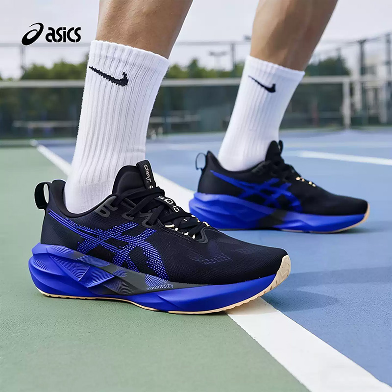 Running Gear Asics - Asics NOVABLAST 5 Negro Azul Real