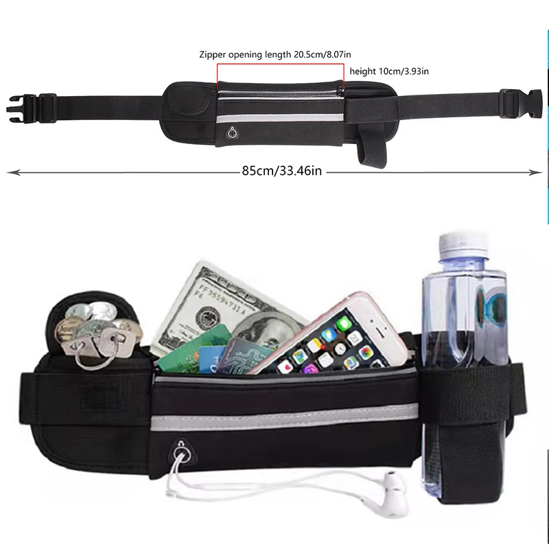 Riñonera Deportiva para Mujer  - Running Belt Waist reseña y precio