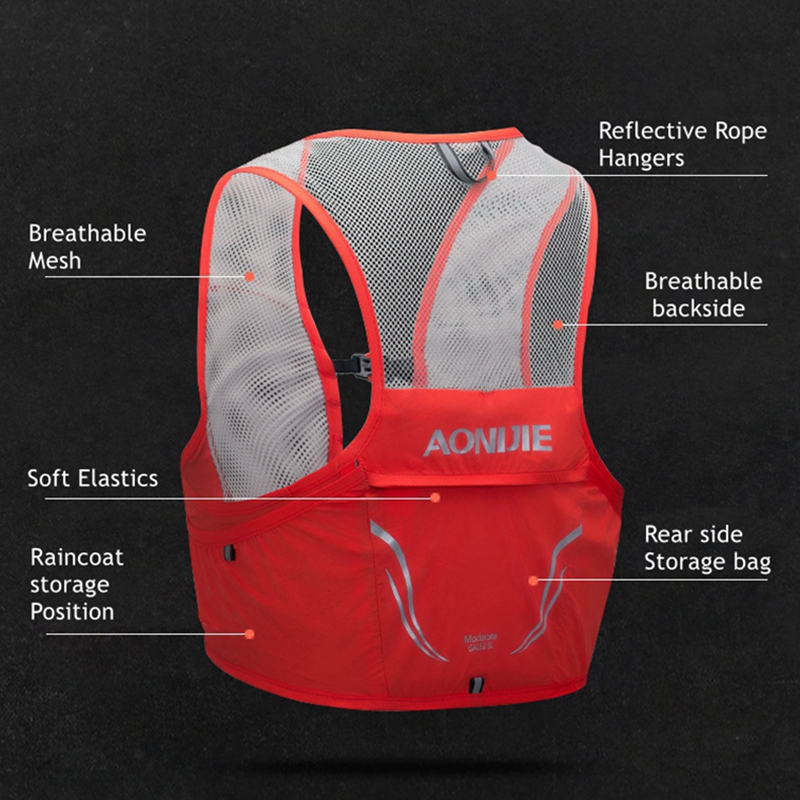 AONIJIE-mochila ligera C932 pa - Running Hydration Vest reseña y precio
