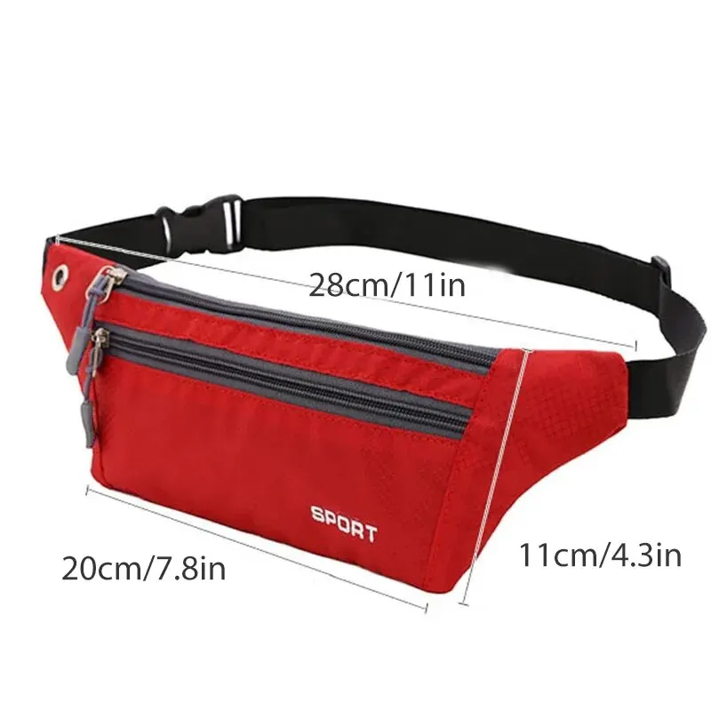 Riñonera de nailon multifunció - Running Belt Waist reseña y precio