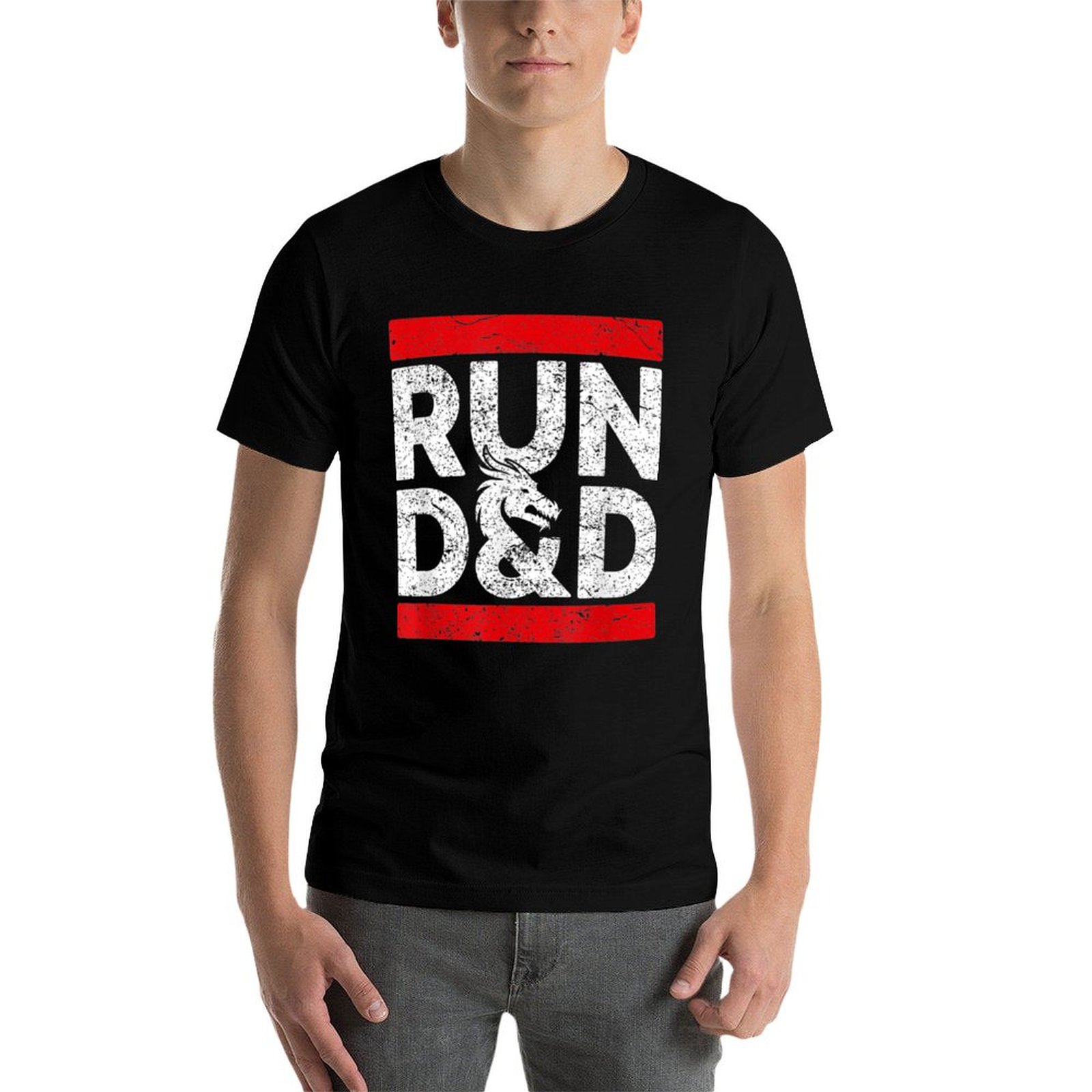 Camiseta Run D&D Board Game Di - Running Gear Retro reseña y precio
