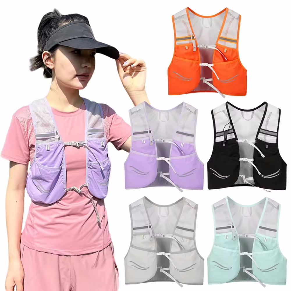 Chaleco reflectante para corre - Running Hydration Vest reseña y precio