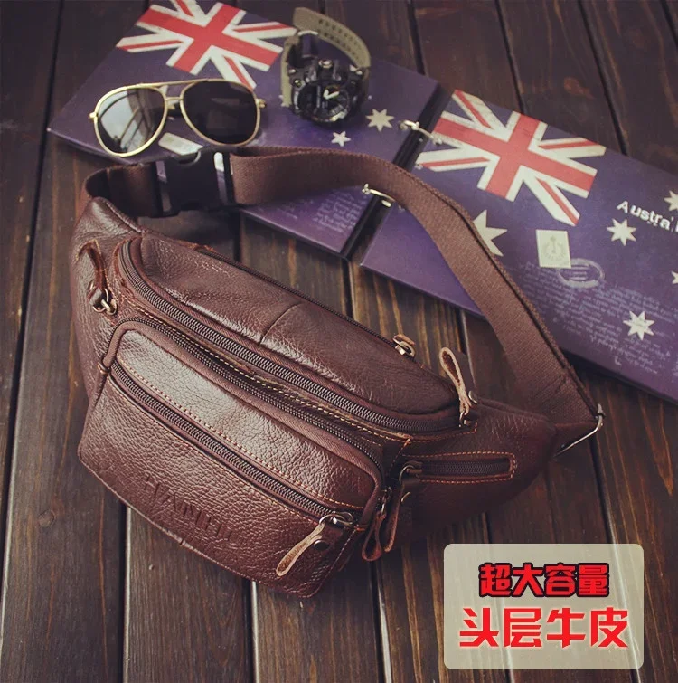 Riñonera de cuero de vaca auté - Running Belt Waist reseña y precio