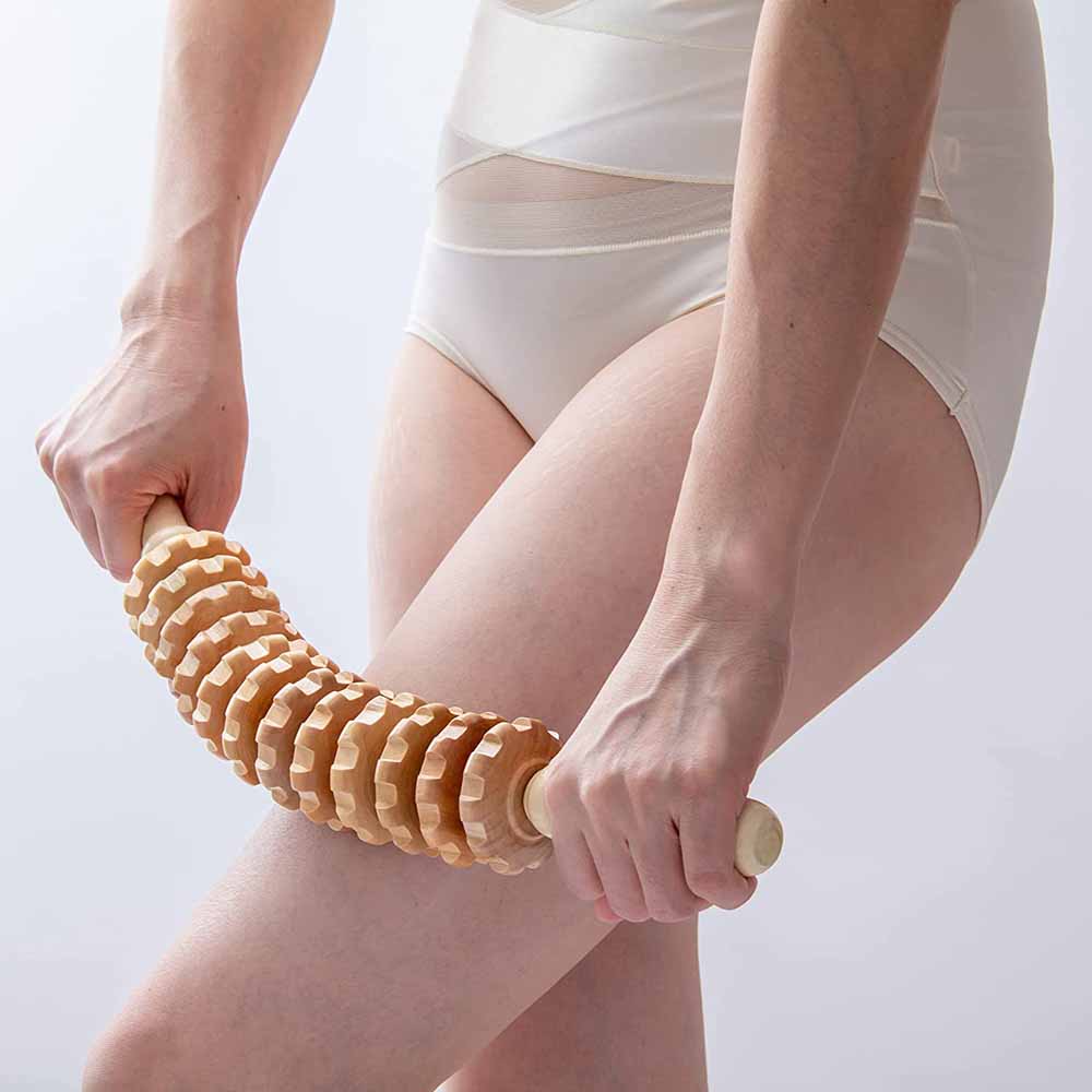 Rodillo de masaje de madera cu - Muscle Roller Stick reseña y precio